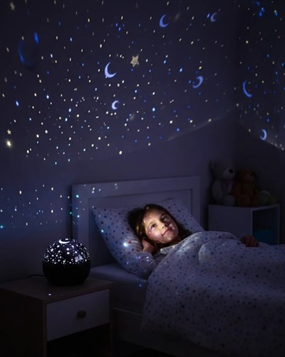 Sesle Tepki Veren Yıldız Projektör Gece Işığı