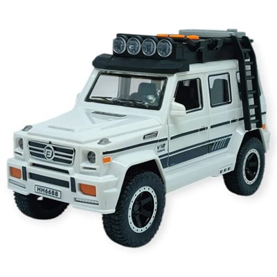 Sesli Işıklı Metal Off- Road Araba 16 cm