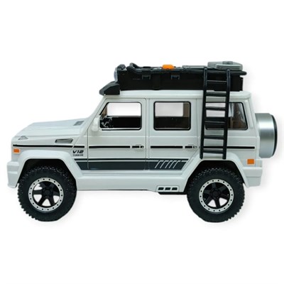 Sesli Işıklı Metal Off- Road Araba 16 cm