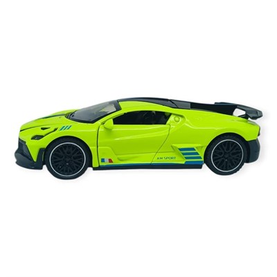 Sesli Işıklı Spor Araba 15 cm - 3241D- Yeşil