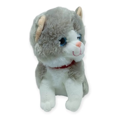 Sesli Peluş Kedi 25 cm