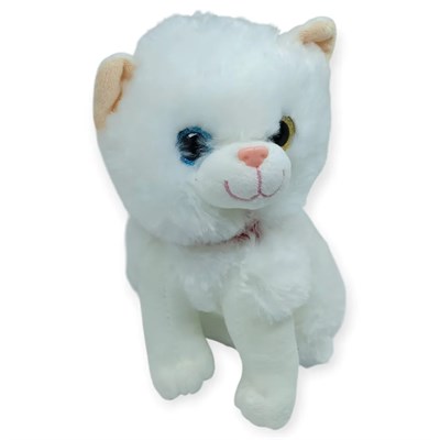 Sesli Peluş Kedi Van Kedisi 25 cm