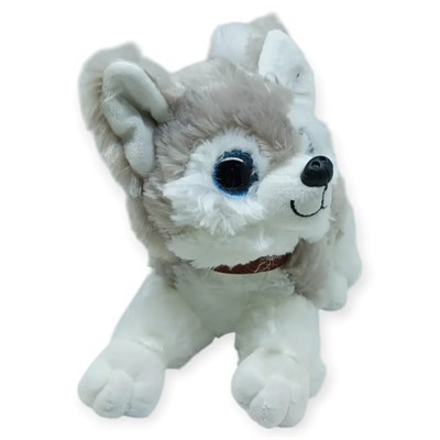 Sesli Peluş Yatan Köpek 25 cm