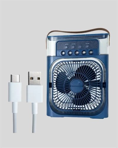 Sessiz Çalışan Turbo Fan Güçlü Hava Akışlı Masa Üstü Vantilatör