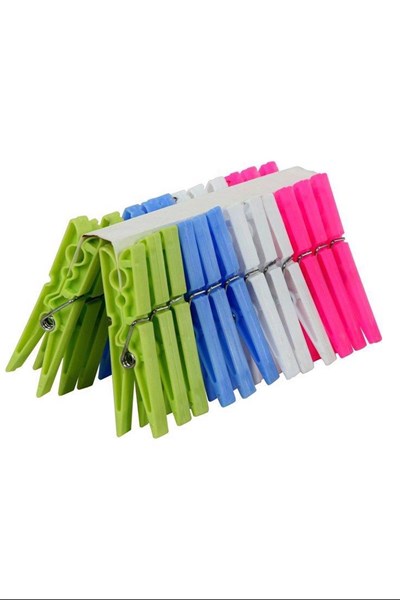 Sevde Plastik 24lü Çamaşır Mandalı Royaleks-82626
