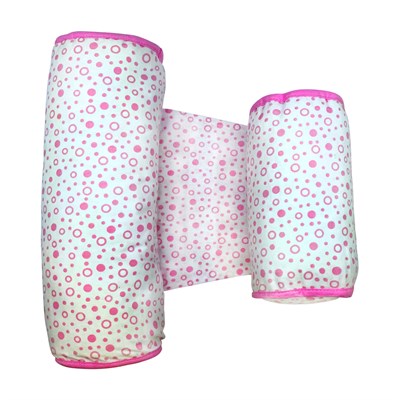 Sevi Bebe Yuvarlak Güvenli Yan Yatış Yastığı - Pembe