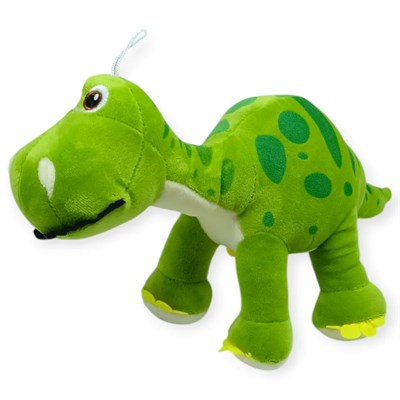 Sevimli Peluş Dinazor Turko Dino 35 cm - Yeşil
