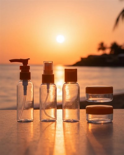 Seyahat Boy 5’li Kozmetik Dolum Seti 30 ml Sızdırmaz Tasarım