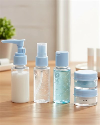 Seyahat İçin 5’li Şeffaf Dolum Şişesi Seti 30 ml