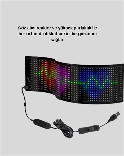 Şık ve Fonksiyonel RGB LED Panel Canlı Renk Yansımalı Işık Sistemi