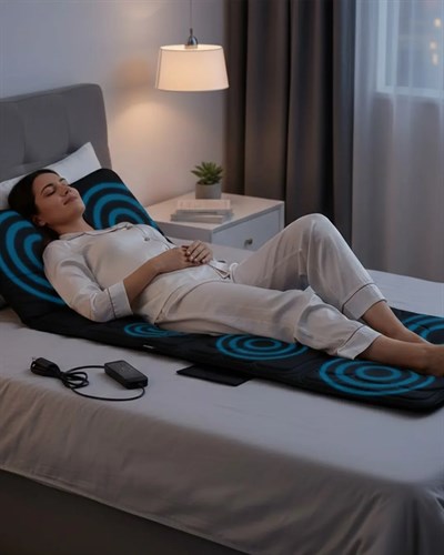 Sırt Bel Boyun Masaj Minderi Isıtmalı Titreşimli Sistem