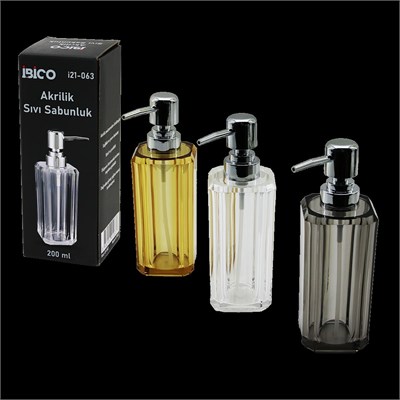 Sıvı Sabunluk 200 ml Akrilik Mika