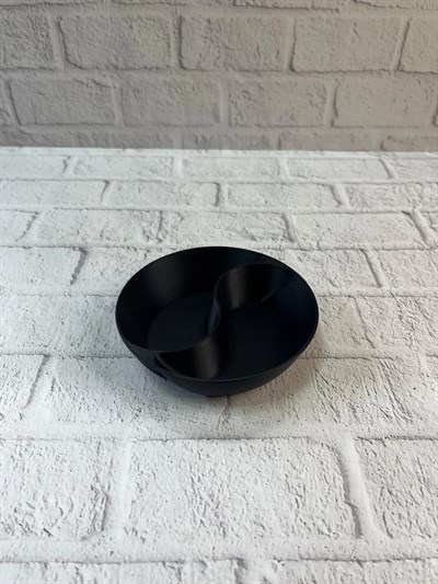 Siyah Çerezlik Kase Seti 4 Adet 3x12 cm