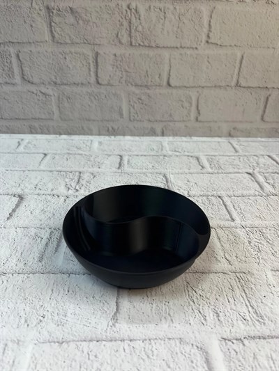 Siyah Çerezlik Kase Seti 4 Adet 3x12 cm