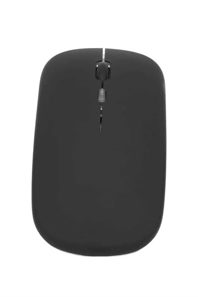 Siyah Wireless Kablosuz Sessiz Mouse Bluetooth Bağlantılı