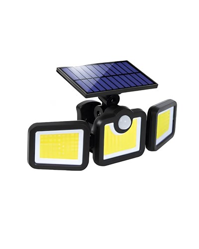 Solar LED Projektör Sensörlü Dış Mekan Güvenlik Lambası