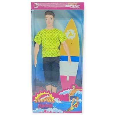 Sörfçü Bebek Sergio Sörf Tahtalı - Sarı