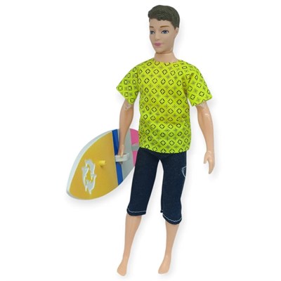 Sörfçü Bebek Sergio Sörf Tahtalı - Sarı