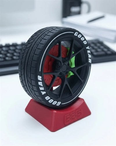 Spor Jant Modeli Ofis ve Home Office Dekoratif Obje
