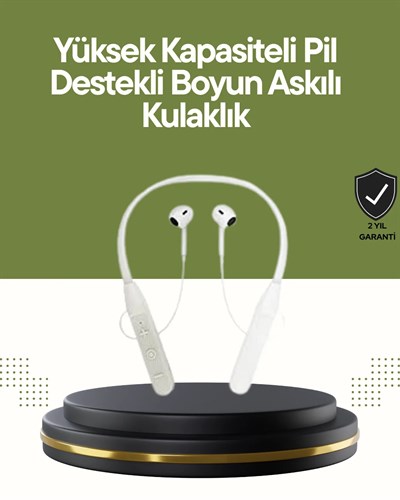 Spor ve Günlük Kullanım İçin 100 Saatlik Kablosuz Kulaklık