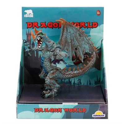 Standlı Ejderha Figürü 13 cm