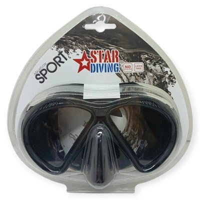 Star Diving Dalış Maskesi Yetişkin - 51701-SİYAH