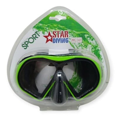 Star Diving Dalış Maskesi Yetişkin - 51703-YEŞİL