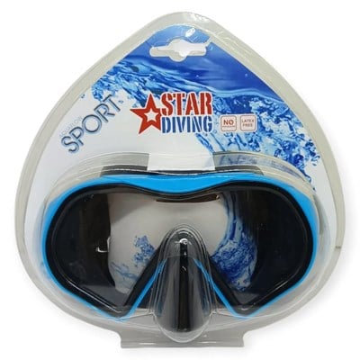 Star Diving Dalış Maskesi Yetişkin - 51702-MAVİ