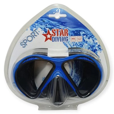 Star Diving Dalış Maskesi Yetişkin - 51701-MAVİ