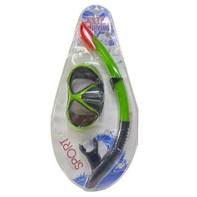 Star Diving Dalış Maskesi ve Snorkel Yetişkin - 51711-YEŞİL