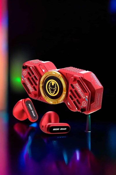 Stres Çarklı Bluetooth Kulaklık Kablosuz Kırmızı Yüksek Ses Kaliteli