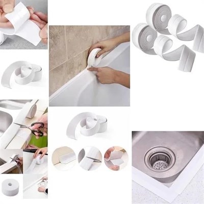 Su Sızdırmaz Banyo Mutfak Lavabo Küvet İzolasyon Şerit Bant Pratik Ürün