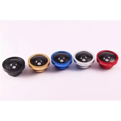 Süper Geniş Açı özçekim Kamera Lens Iphone 5/5 S/6/6 Artı Samsung Galaxy Not 3, 5