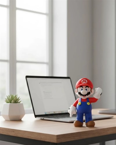 Süper Mario Dekor Figür Şık ve Eğlenceli Oyun Temalı Biblo