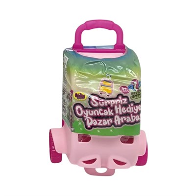 Sürpriz Oyuncak Pazar Arabası - 10 Parça