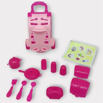 Sürpriz Oyuncak Pazar Arabası - 10 Parça