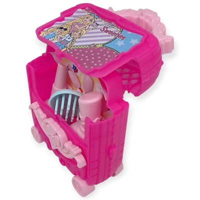 Sürpriz Oyuncak Valiz Güzellik Seti - 5 Parça