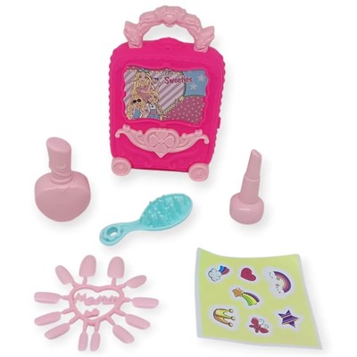 Sürpriz Oyuncak Valiz Güzellik Seti - 5 Parça