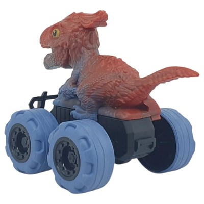 Sürtmeli Dinazor Arabalar 12 cm - H-20 - Parasaurolophus