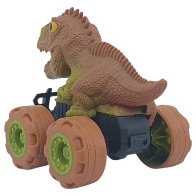 Sürtmeli Dinazor Arabalar 2li - 12 cm - Stegosaurus & Parasaurolophus