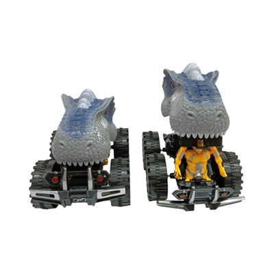 Sürtmeli Dinazor Robota Dönüşen Araba 14 Cm