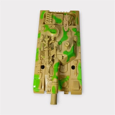 Sürtmeli Tank 15 cm - Açık Yeşil