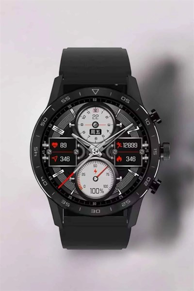 Suya Dayanıklı Dokunmatik Akıllı Saat Bluetooth 5.0, Sesli Asistan ve Sağlık Takibi