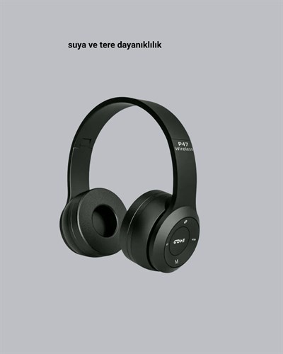 Suya ve Tere Dayanıklı Bluetooth Kulaklık – Şık, Ergonomik ve Dayanıklı