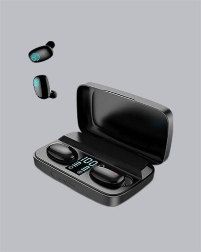 TWS Bluetooth Kulaklık 1800mAh Şarj Kutulu Dijital Ekranlı