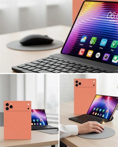 Tablet Bilgisayar Klavye Kılıf Stylus ve Cam Hediyeli