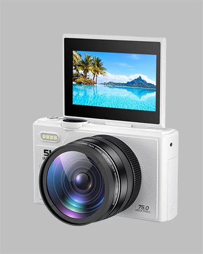 Taşınabilir 5K UHD Fotoğraf ve Video Kamera Otofokus WiFi