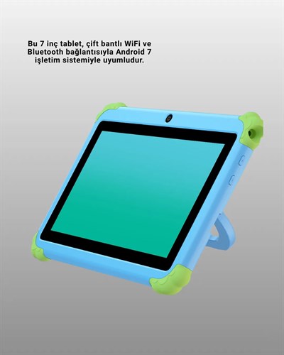 Taşınabilir 7 İnç Tablet Göz Koruyucu Ekran ve Uzun Pil Ömrü
