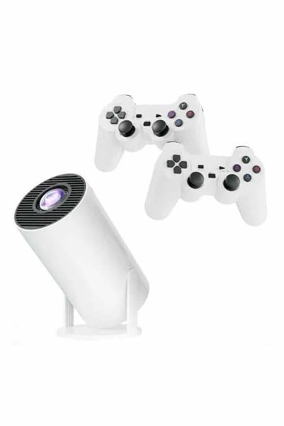 Taşınabilir Android Projeksiyon Ayaklı Çift Kollu 4K Çözünürlüklü Sinema Projeksiyonu