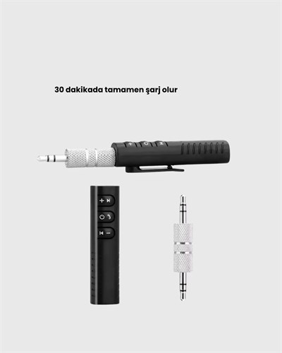 Taşınabilir Bluetooth 4.1 Ses Adaptörü – 10 Metre Çekim Mesafesi
